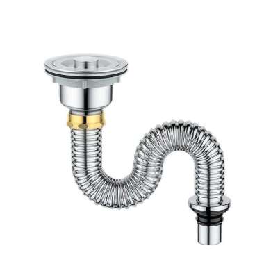 SELANG AFUR KITCHEN SINK/SELANG WASTAFEL/SELANG TARIK CROM SELANG + AFUR