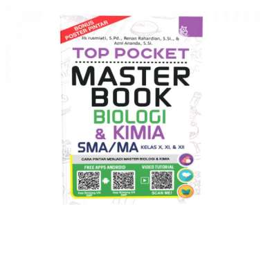 Buku Ipa Sma-Top Pocket Masterbook Biologi & Kimia Sma Kelas 10,11,12