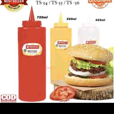 Lion Star - Botol Saus - Botol Saus Plastik - Bruno Sauce - Botol Saos - Botol Saus Lion Star - Boto