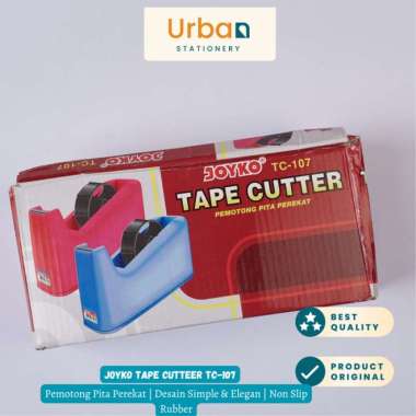 tape cutter / tape dispenser / pemotong pita perekat joyko tc-107 Multicolor