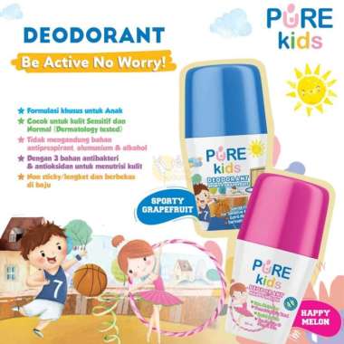 Pure Kids Deodorant 50ml Happy Melon