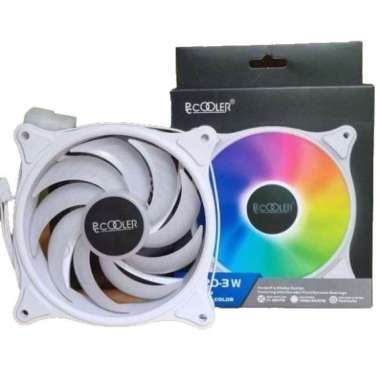 Fan Casing PCCOOLER 12Cm RGB PCCooler FX-120-3 White