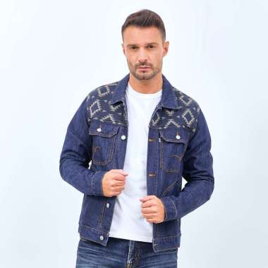 Used Jeans - Jaket Pria Regular Fit warna Bio Wash - Winslow XL