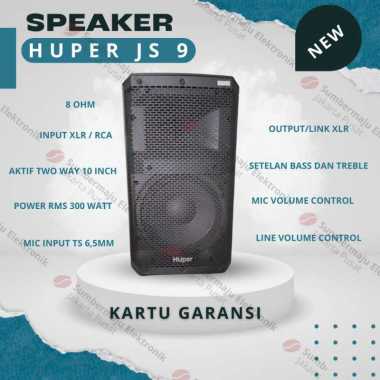 Speaker Aktif Huper JS9 10-Inch Aktif Speaker huper Js-9/ JS 9 10inch