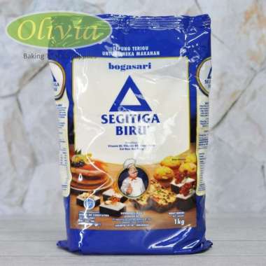 Tepung Terigu Bogasari Segitiga Biru Premium 1 kg