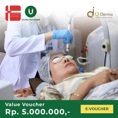 Voucher Digital Q Derma Rp. 5.000.000