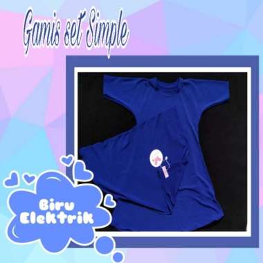 GAMIS SIMPLE SET JILBAB / GAMIS ANAK / BEBICA HIJAB size s 1-2 tahun Multicolor