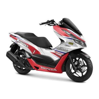 Decal Stiker Full Body Motor Honda PCX 160 / PCX150 Grafis 4 PCX 150 Putih