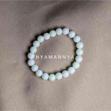 Nyamannya - Gelang Fosfor Dapat Nyala Batu Alam Forus Series ICE GREEN