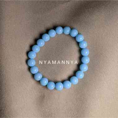 Nyamannya - Gelang Fosfor Dapat Nyala Batu Alam Forus Series MATE BLUE