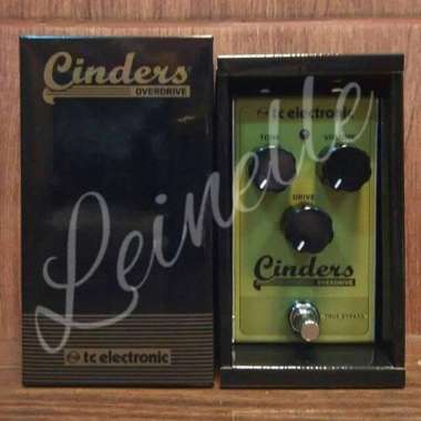 Efek Gitar Overdrive Cinders TC Electronic Guitar Effect Stompbox