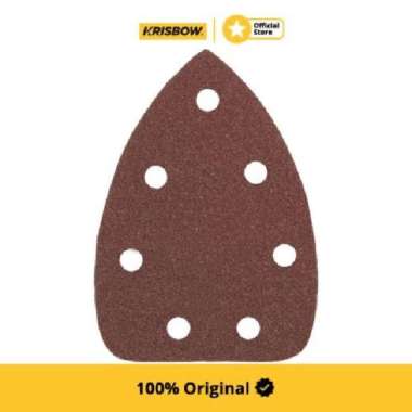 Krisbow Set Amplas 60 Grit Irasp1 10X14 Cm 5 Pcs