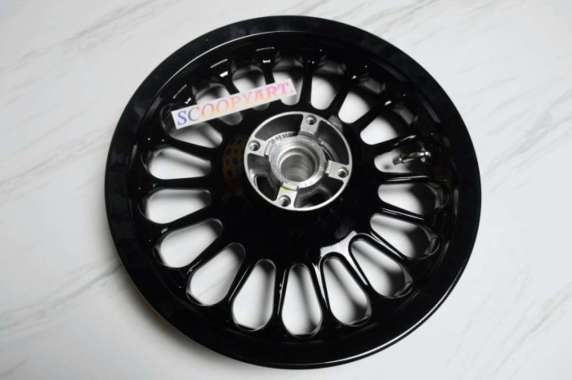 Velg Racing Model Vespa Vnd Roullete Ring 12 Honda New Scoopy Black Multicolor