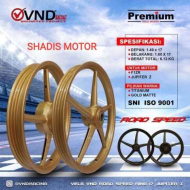 VELG BINTANG VND JUPITER Z SET 140-160 RING 17 Multicolor