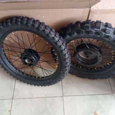 Velg Paketan Beat Street Cross Trail Ring 14/17 Plus Ban Siap Pasang Multicolor