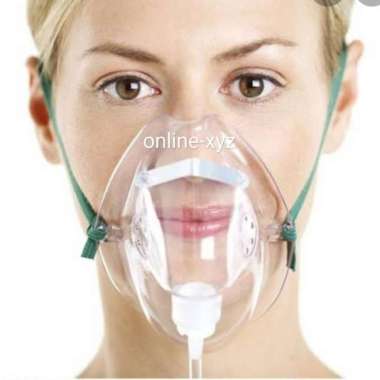 Selang Oksigen Medis Oxygen Mask Tabung Regulator Portable Saturasi