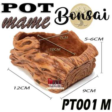 POT POHON BONSAI MAME SITO RELIEF POT TANAMAN SANCANG KIMENG AZALEA ANTING PUTRI PINUS POT TEMPAT WA