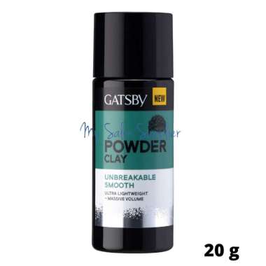 Gatsby Powder Clay Unbreakable Smooth Hair Styling Powder 20gr