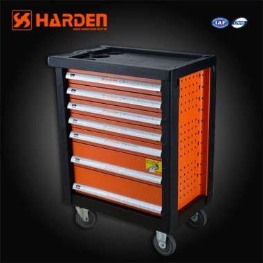 7 Drawer Roller Cabinet with brake / Rak Perkakas 7 Susun Dengan Kunci Harden
