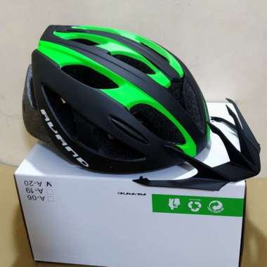 helm sepeda avand/bicycle helmets avand Hitam Biru