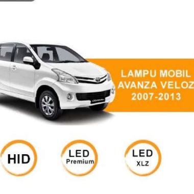 Osram Lampu Mobil Toyota Avanza Veloz 2007-2013 - LED XLZ, Lampu Dekat