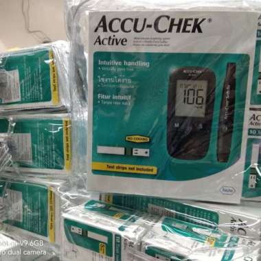 alat tes cek gula darah accu-check acctive accu - check active murah