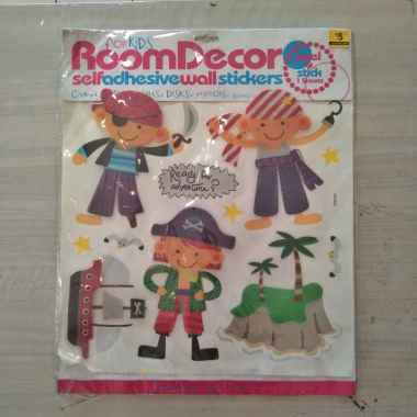 Stiker Room Decor / Wall Stickers / Stiker Dinding bajak laut