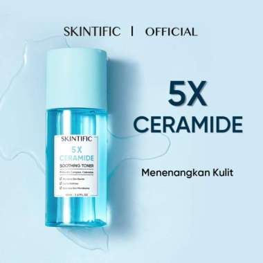 SKINTIFIC - 5X Ceramide Soothing Toner Skin Barrier Toner with Calendu
