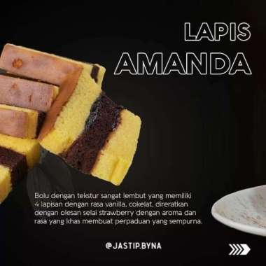 AMANDA BROWNIES SIGNATURE | KUE LAPIS LEGIT LAPIS AMANDA