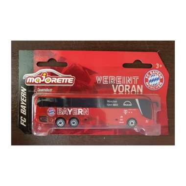 Mainan Diecast Bus Majorette Teambus Multicolor
