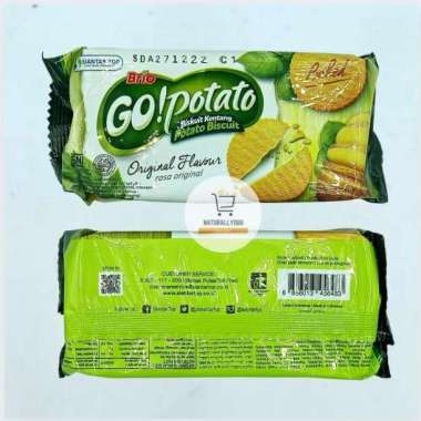 Brio Go Potato Biskuit Kentang Original 60gr