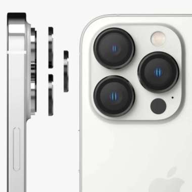 Iphone 11 Pro Ring Lens Protector Pelindung Kamera Clear (1 SET)