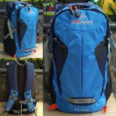 Tas Ransel Daypack Seven Summits Payoda 30L Biru Not Eiger, Rei