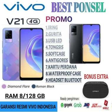 VIVO V21 4G RAM 8/256 GB V21 4G 8/128 GB V21 5G 8/128 GB GARANSI RESMI VIVO INDONESIA Blue no bonus V21 4G 8/256