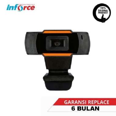 WEBCAM INFORCE 720P WEB CAM BUILT IN MIC FULL HD