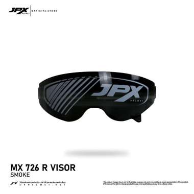 Kaca Helm JPX Visor MX-726R Smoke Non-Coating