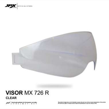 Kaca Helm JPX Visor MX-726R Clear Non-Coating