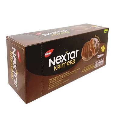Nabati Nextar - KRIMERO / BROWNIES / NASTAR - Box Isi 8 pcs KRIMERO COKLAT