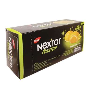 Nabati Nextar - KRIMERO / BROWNIES / NASTAR - Box Isi 8 pcs NASTAR NANAS