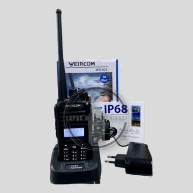 HT Weircom WR808 UHF 350 IP68 10Watt WR 808 Ori Baru Waterproof