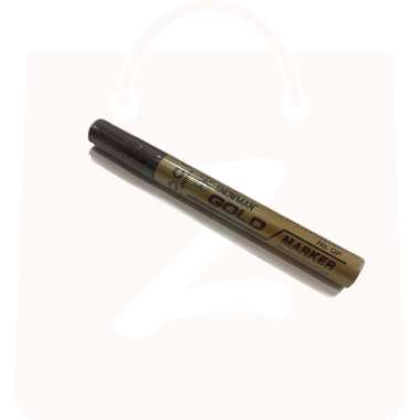 SNOWMAN Spidol Emas Spidol Permanen Warna Gold Marker GP-12