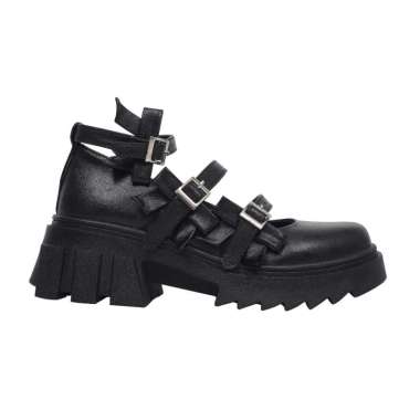 MIVASO ELIRA Qila Black - Sepatu Boots Wanita 41 Black