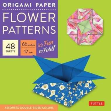 Origami Paper - Flower Patterns - 6 3/4'' Size - 48 Sh - 9780804844864