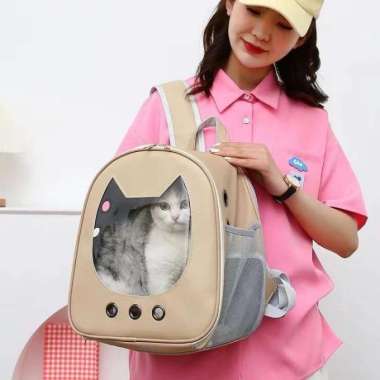 Tas Astronot Kucing Tas Ransel Hewan Pet Cargo Pet Carrier Bag
