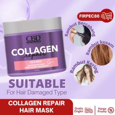 CBD Collagen Repair Hair Mask 500gr