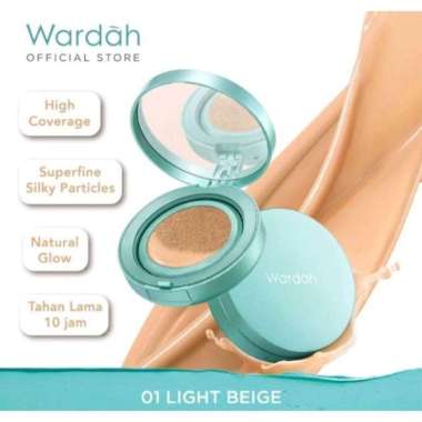 Bedak cushion ,Exclusive flawes cover cushion wardah 1