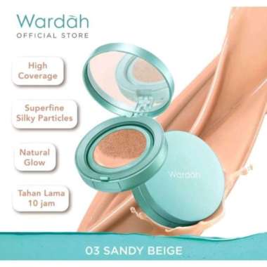 Bedak cushion ,Exclusive flawes cover cushion wardah 3