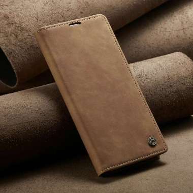 Casing REALME 10 Case REALME 10 Case Flip Lather Wallet REALME 10 Coklat