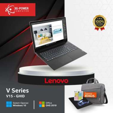 LENOVO V15-GHID-[AMD Ryzen 5 3500U/4GB/512SSD/15.6"FHD/VEGA8 W10+OHS]