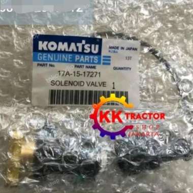 solenoid valve 17a-15-17271 loader wa180 komatsu
